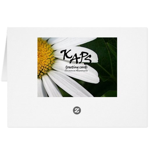 Daisy Flower PHotography (Rückseite Horizontal)