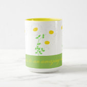 Daisy Flower Yellow and Green Tasse (Zentrum)