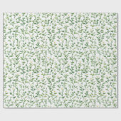 Daisy Flowers Birthday Geschenkpapier (Flach)