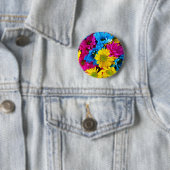 Daisy Flowers Blossoms Love Destiny Shower Party Button (Beispiel)