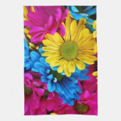 Daisy Flowers Blossoms Love Destiny Shower Party Küchentuch (Vertikal)