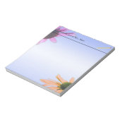 Daisy Flowers Notizblock (Rotiert)