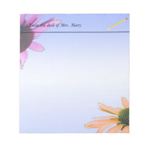 Daisy Flowers Notizblock