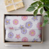 Daisy Flowers  Seidenpapier (Geschenk)