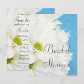 Daisy Foto Bridal Dusche Einladung (Vorne/Hinten)