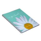 Daisy Foto Green Journal Spiral Foto Notebook Notizblock (Rechte Seite)