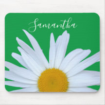Daisy Foto Kelly Green Elegantes White Script
