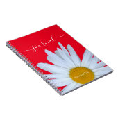 Daisy Foto Red Journal Spiral Foto Notebook Notizblock (Rechte Seite)