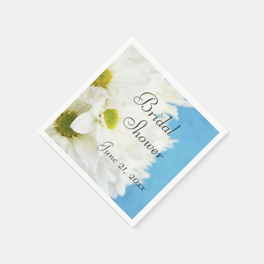 Daisy Foto Serviette (Ecke)