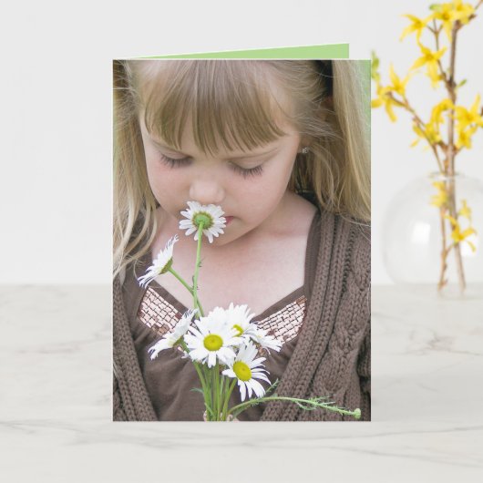 Daisy Friendship Karte (Gelbe Blume)