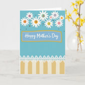 Daisy Frohe Muttertagskarte Karte (Gelbe Blume)