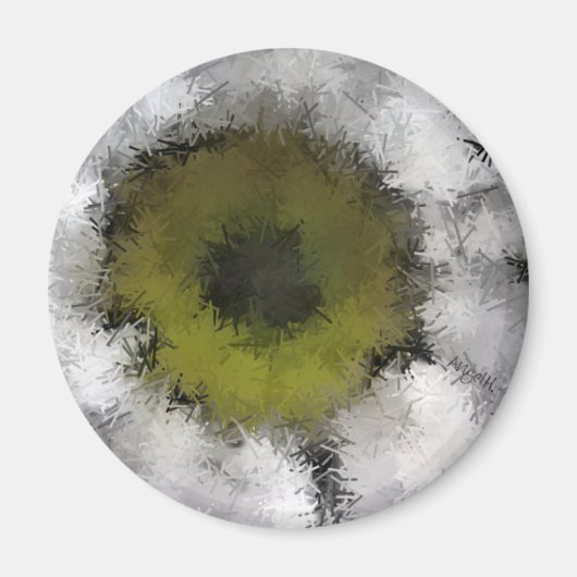 Daisy Fur AH2009 Magnet (Vorne)