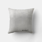 Daisy für meine Mama Kissen (Rückseite)