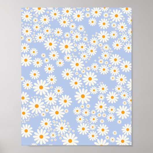 Daisy Garden 10 Baby Blue Poster (Vorne)