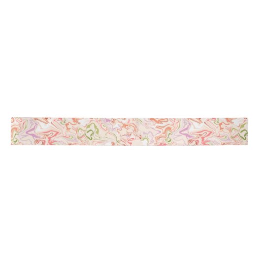 Daisy Garden Marble Satinband (Vorderseite)