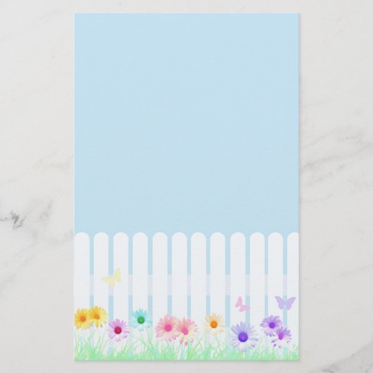 Daisy Garden Stationary Briefpapier (Vorderseite)