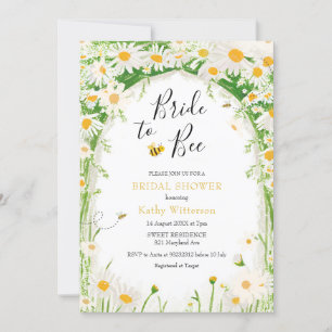 Daisy Garden und Bee Bride to Bee Bridal Einladung