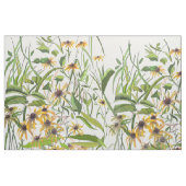 Daisy Garden Yellow und Green Stoff (Fat Quarter (45,7 x 55,9 cm))