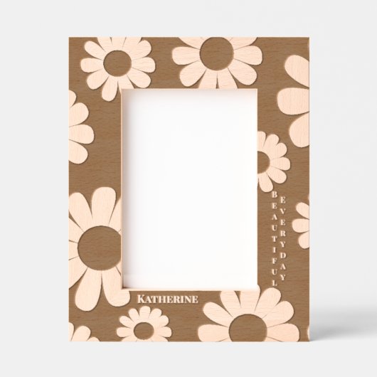 Daisy Geätzte Rahmen (Vorderseite)