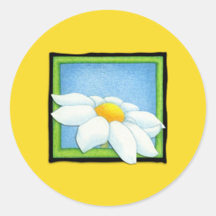 Daisy-Gelber Sticker