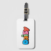 Daisy Gepäckanhänger (Vorderseite Vertikal)