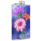 Daisy Gerbera Flask Flachmann (Rechts)