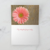 Daisy Get Well Comfort Card Karte (Innenseite)