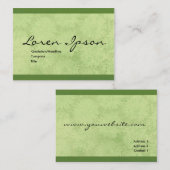 Daisy Ghost Visitenkarte (Vorne/Hinten)