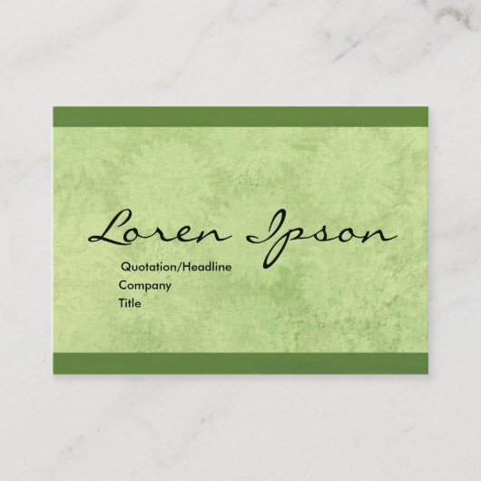 Daisy Ghost Visitenkarte (Vorderseite)