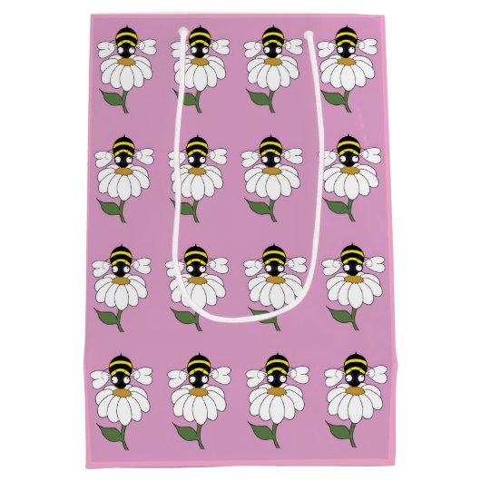 Daisy Gift Bag Mittlere Geschenktüte (Rückseite)