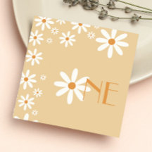 Daisy Girl 1. Geburtstag Blume Thema