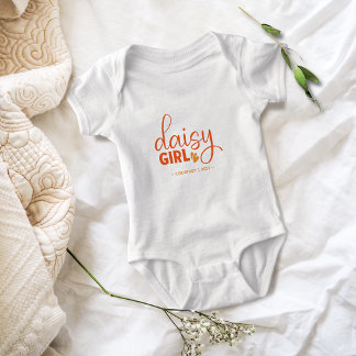 Daisy Girl - Baby Romper Bodysuit Baby Strampler