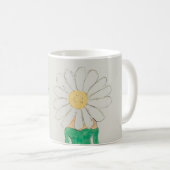 Daisy Girl Green Dress   Kaffeetasse (VorderseiteRechts)
