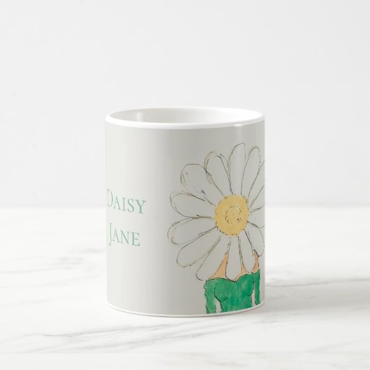 Daisy Girl Grüner Rock   Kaffeetasse (Mittel)