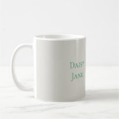 Daisy Girl Grüner Rock   Kaffeetasse (Links)