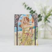 Daisy Goddess Postkarte (Stehend Vorderseite)