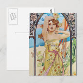 Daisy Goddess Postkarte (Vorne/Hinten)