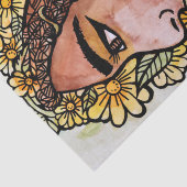 Daisy Goddess Seidenpapier (Ausschnitt)