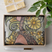 Daisy Goddess Seidenpapier (Geschenk)