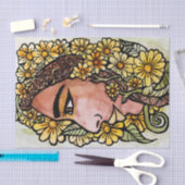 Daisy Goddess Seidenpapier (Handwerk)