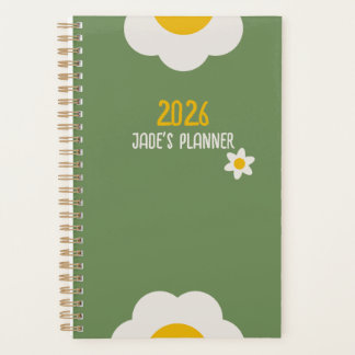 DAISY GREEN - 2026 Blumenplaner Planer