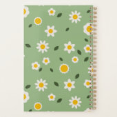 DAISY GREEN - 2026 Floral Planner Planer (Rückseite)