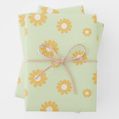 Daisy Green Geschenkpapier Set (Beispiel)