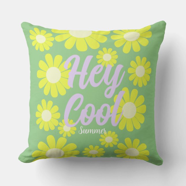 Daisy Green Kissen (Vorderseite)