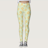 Daisy Green Leggings (Vorderseite)