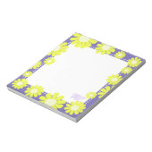 Daisy Green Lilac Notizblock (Rotiert)