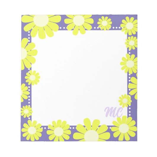 Daisy Green Lilac Notizblock (Vorderseite)