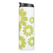 Daisy Green Monogram Thermosbecher (Nach rechts gedreht)