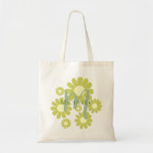 Daisy Green Monogram Tragetasche (Vorne)
