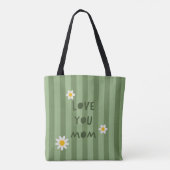 DAISY GREEN - Muttertag Blumenbeutel Tasche (Rückseite)